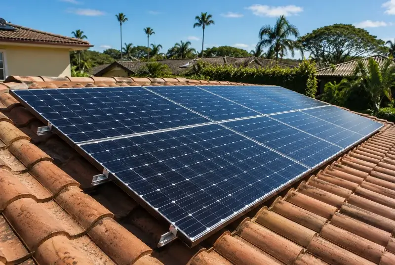 Installation de panneaux solaires à la Grève-sur-Mignon